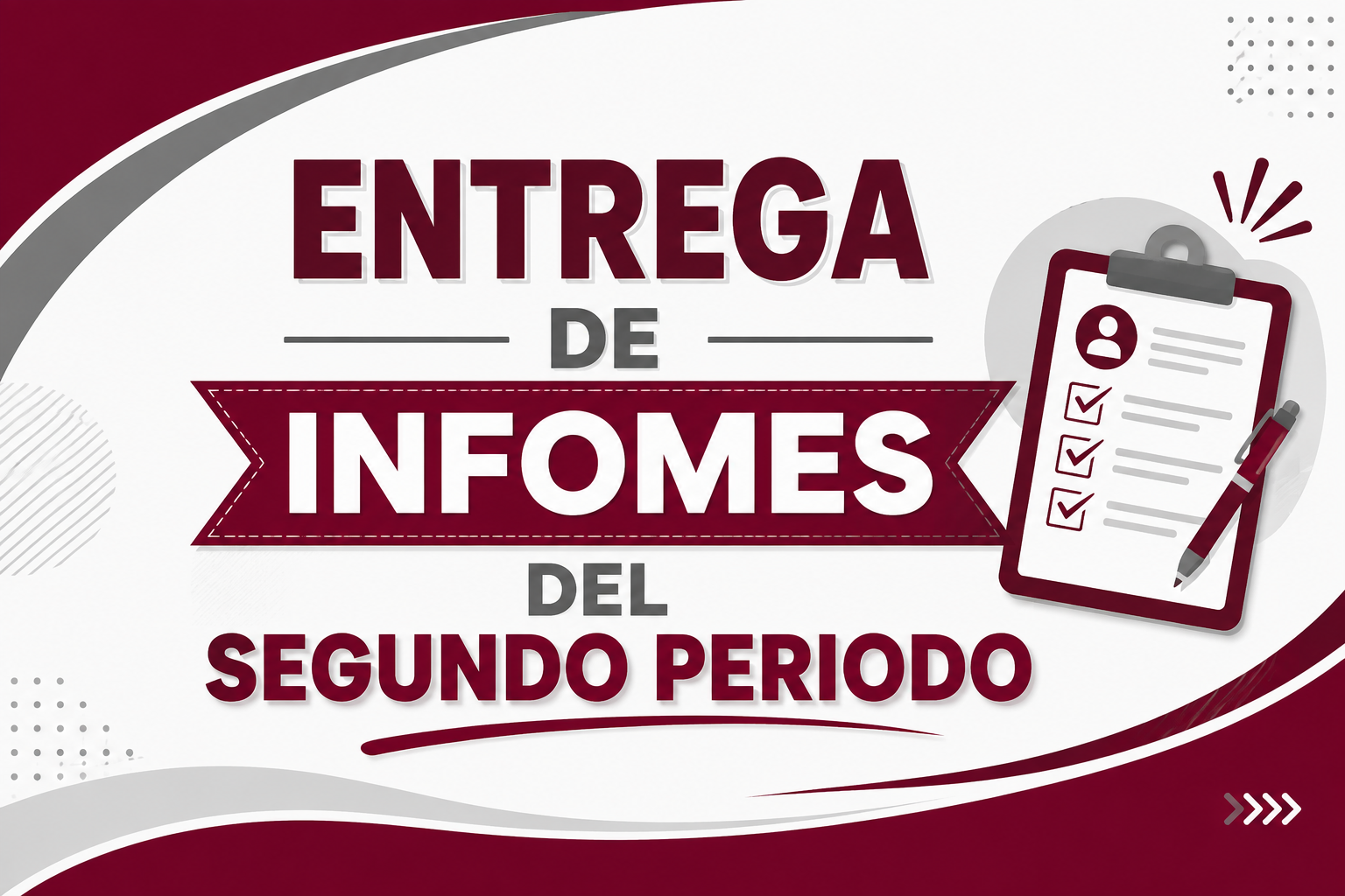 Entrega de Notas el viernes 28 de agosto